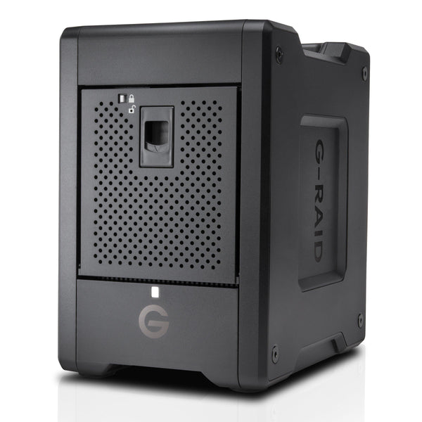 SanDisk Professional G-RAID Shuttle 4 HDD Angled