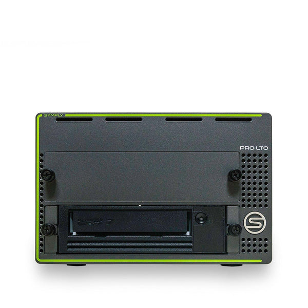 SymplyPRO LTO XTH Desktop Thunderbolt 3 LTO 8 Tape Drive Front