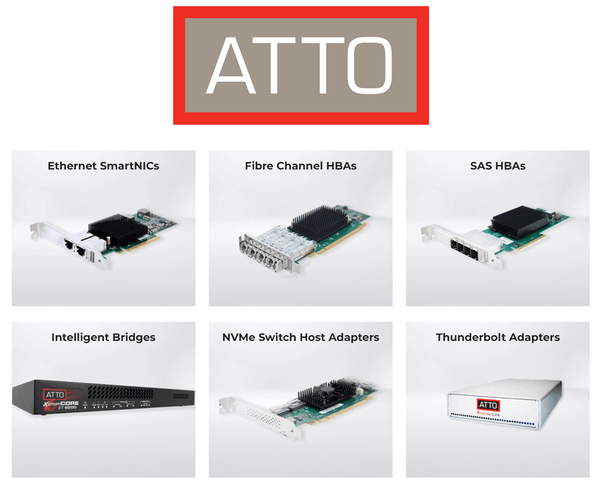 ATTO Network and Storage Connectivity