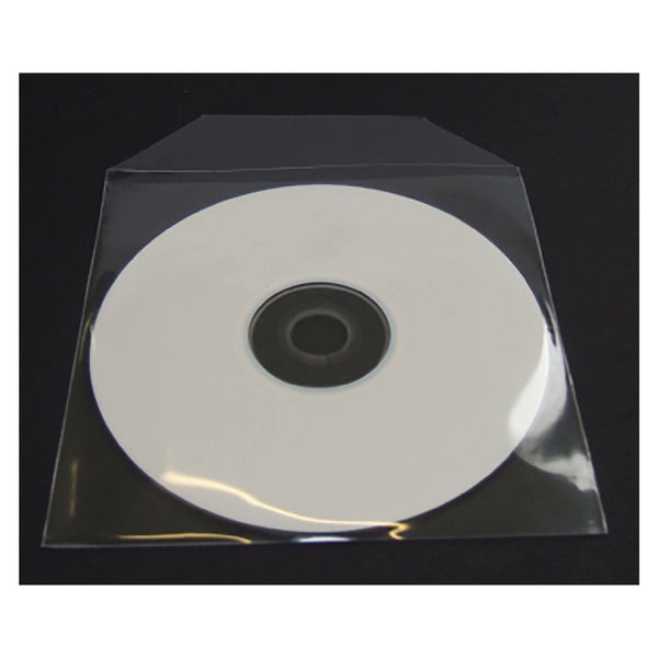 CD Sleeve PVC - 100 Pack