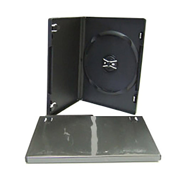 DVD Case Black Single - 100 Pack