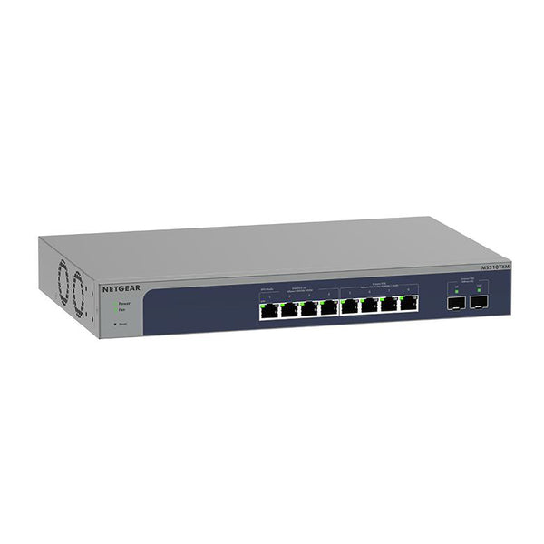 8-Port Multi-Gigabit/10G Ethernet Smart Switch with 2 SFP+ Ports