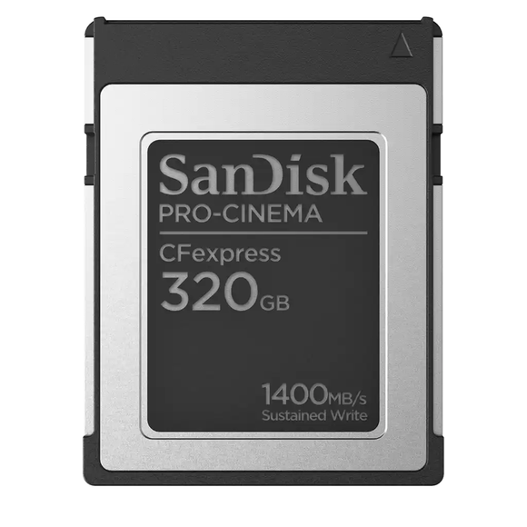 SanDisk PRO-CINEMA CFexpress Type B Memory Card 320GB