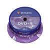 Verbatim DVD+R 4.7GB Branded - 25 Cakebox