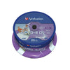 Verbatim DVD+R DL 8.5GB Inkjet Printable - 25 Cakebox