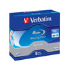 Verbatim Blu-ray BD-R DL 50GB Branded - Standard Case (5 Pack)