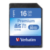 Verbatim SDHC Premium 16GB Memory Card 