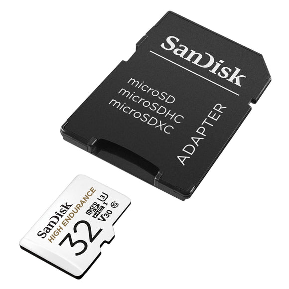 SanDisk High Endurance 32GB MicroSDHC Card & SD Adapter