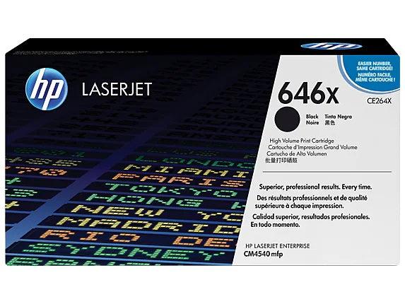 HP 646X High Yield Black Original LaserJet Toner Cartridge