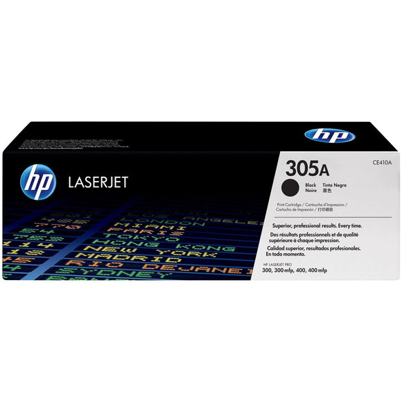 HP 305A Black Original LaserJet Toner Cartridge