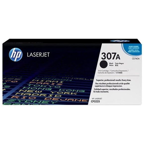 HP 307A Black Original LaserJet Toner Cartridge