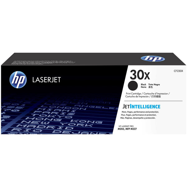 HP 30X High Yield Black Original LaserJet Toner Cartridge (CF230X)