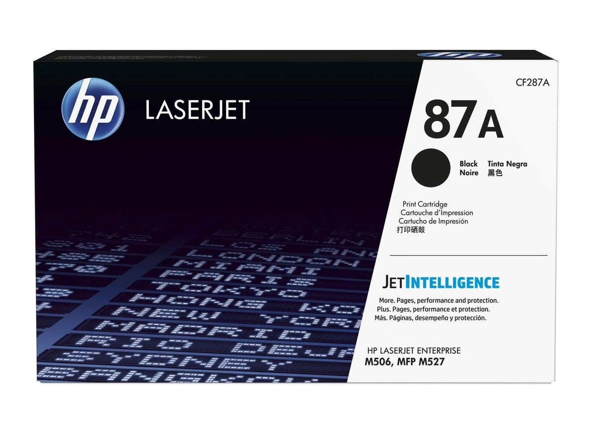 HP 87A Black Original LaserJet Toner Cartridge (CF287A) – PMD Data ...