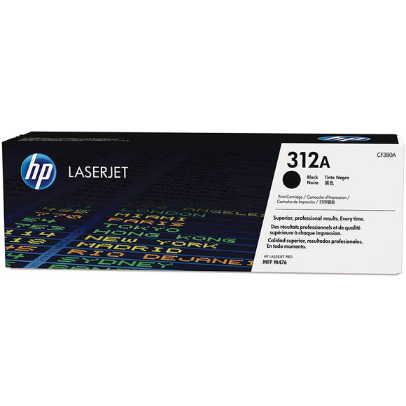 HP 312A Black Original LaserJet Toner Cartridge