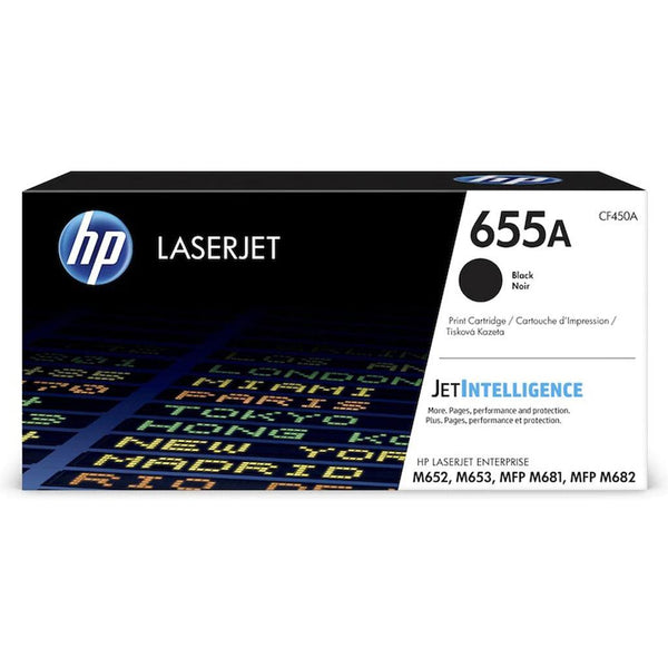 HP 655A Black Original LaserJet Toner Cartridge