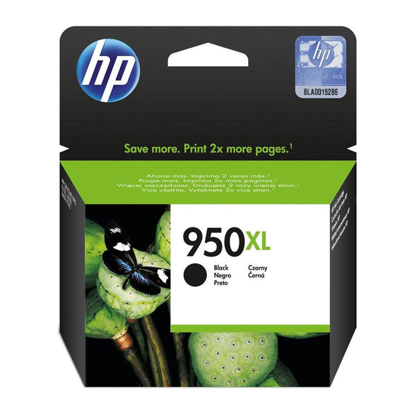 HP 950XL High Yield Black Original Ink Cartridge (CN045AE)