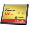 SanDisk Extreme CompactFlash Memory Card 128GB
