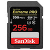 SanDisk Extreme Pro SD UHS-II Memory Card 256GB