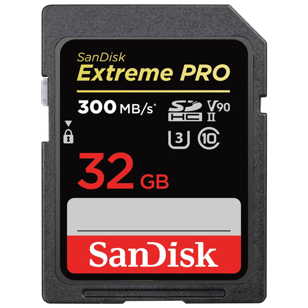 SanDisk Extreme Pro SD UHS-II Memory Card 32GB