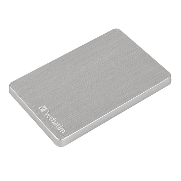 Verbatim Store 'n' Go ALU Slim HDD - USB 3.2 (Silver)